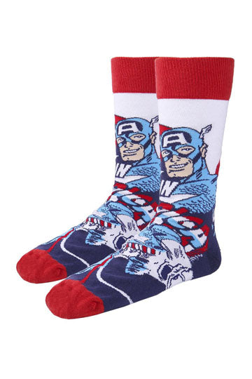 Marvel Avengers sokker i fed boks 3 stk. masser af farver / Marvel Avengers Socks 3-Pack 40-46