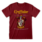 HARRY POTTER - GRYFFINDOR RED CREST T-SHIRT