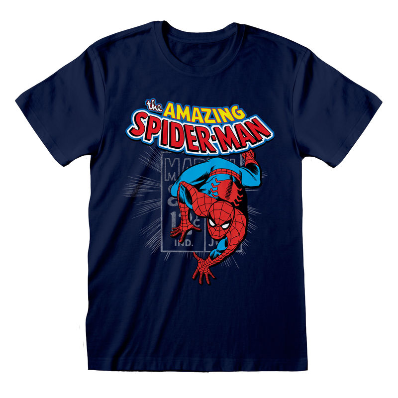 MARVEL COMICS SPIDER - MAN - AMAZING SPIDER - MAN T-SHIRT