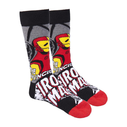 Marvel Avengers sokker i fed boks 3 stk. masser af farver / Marvel Avengers Socks 3-Pack 40-46