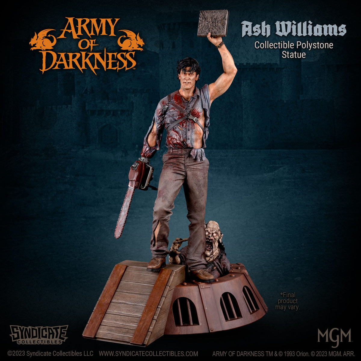 Army of Darkness Ash Williams Statue 1/10 – 28 cm – produktbillede 3