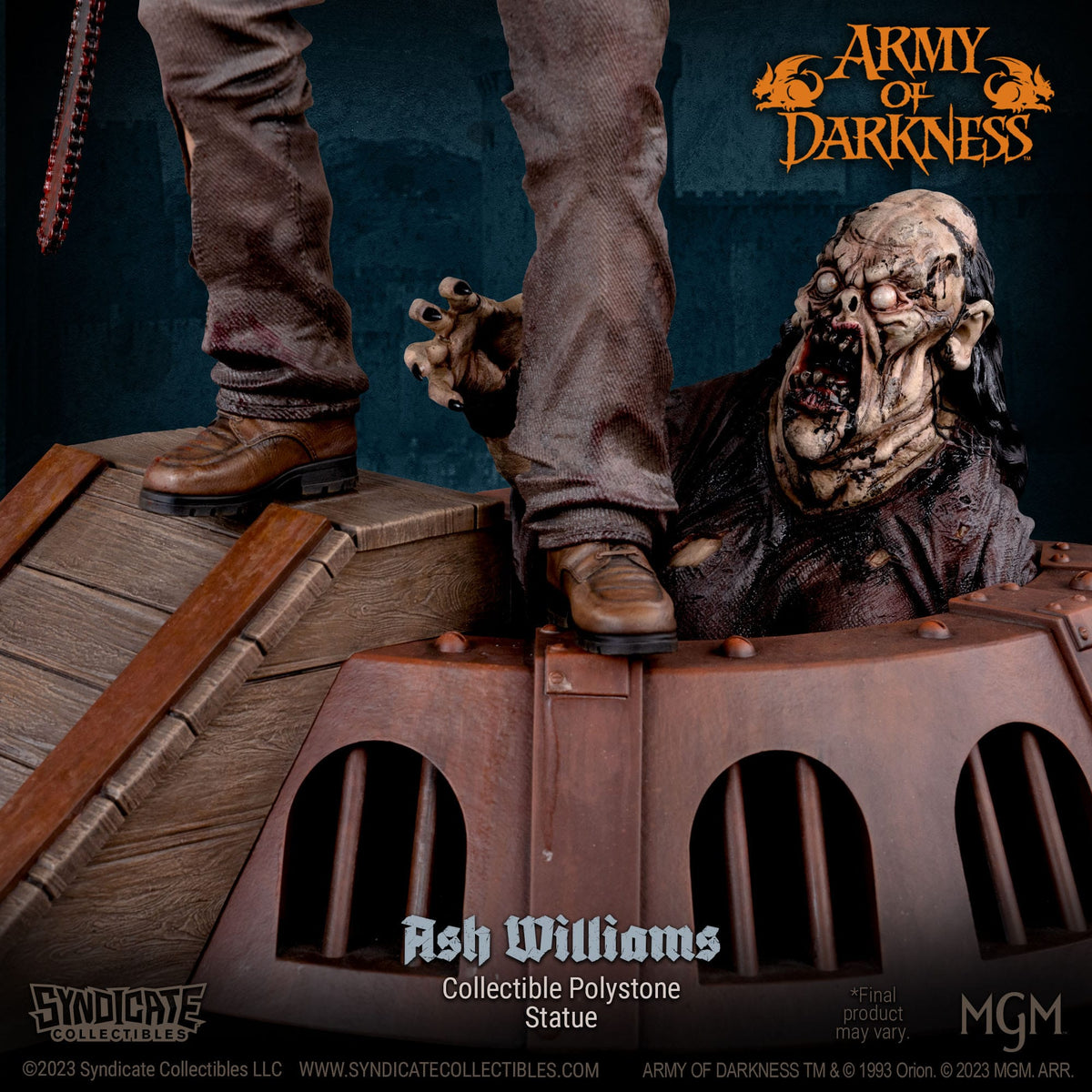 Army of Darkness Ash Williams Statue 1/10 – 28 cm – produktbillede 4