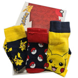 Pokemon 3 pak sokker i boks