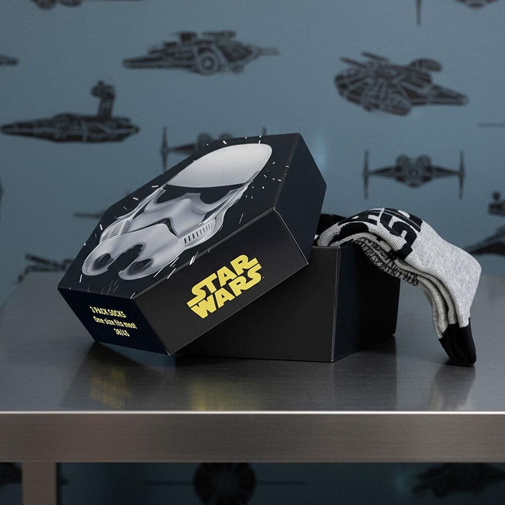 Star Wars stormtrooper 3 pak. sokker