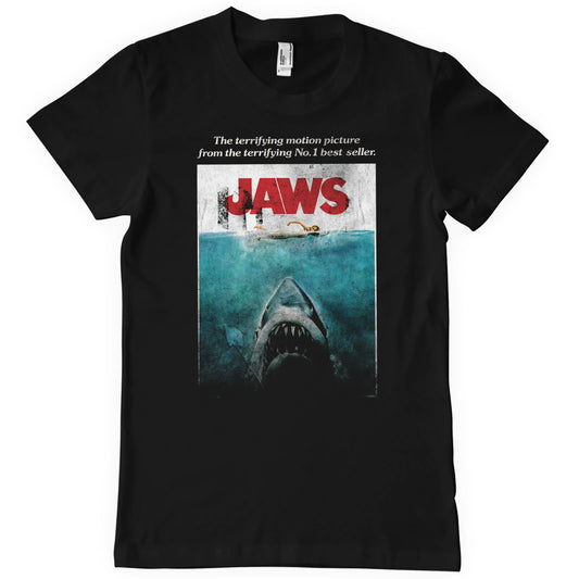 JAWS Washed Poster XXL T-Shirt