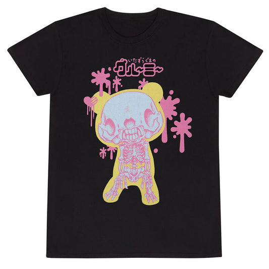 GLOOMY BEAR  PAINTED SKELETON - T-SHIRT