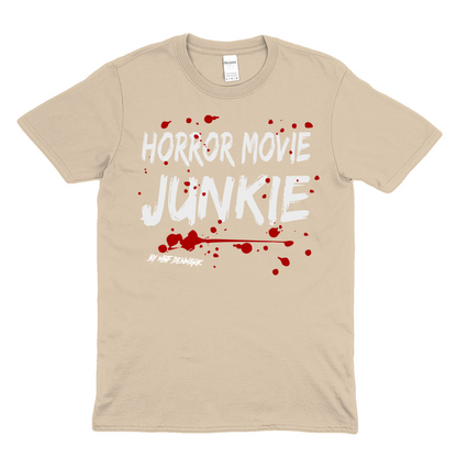 Horror movie junkie - Soft Unisex T-Shirt