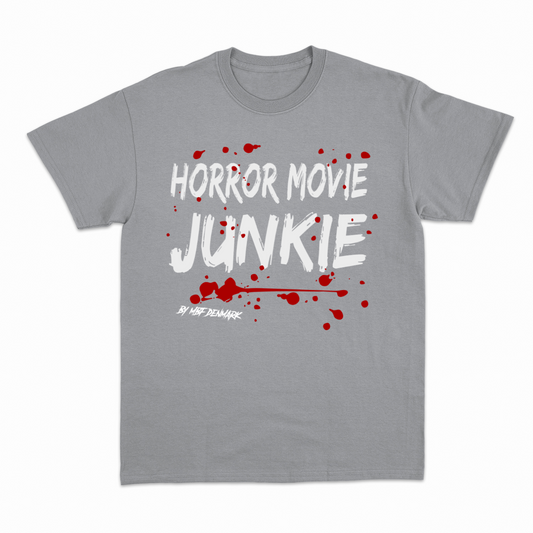 Horror movie junkie - Heavier fabric t-shirt