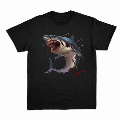 Zombie Shark - Heavier fabric t-shirt