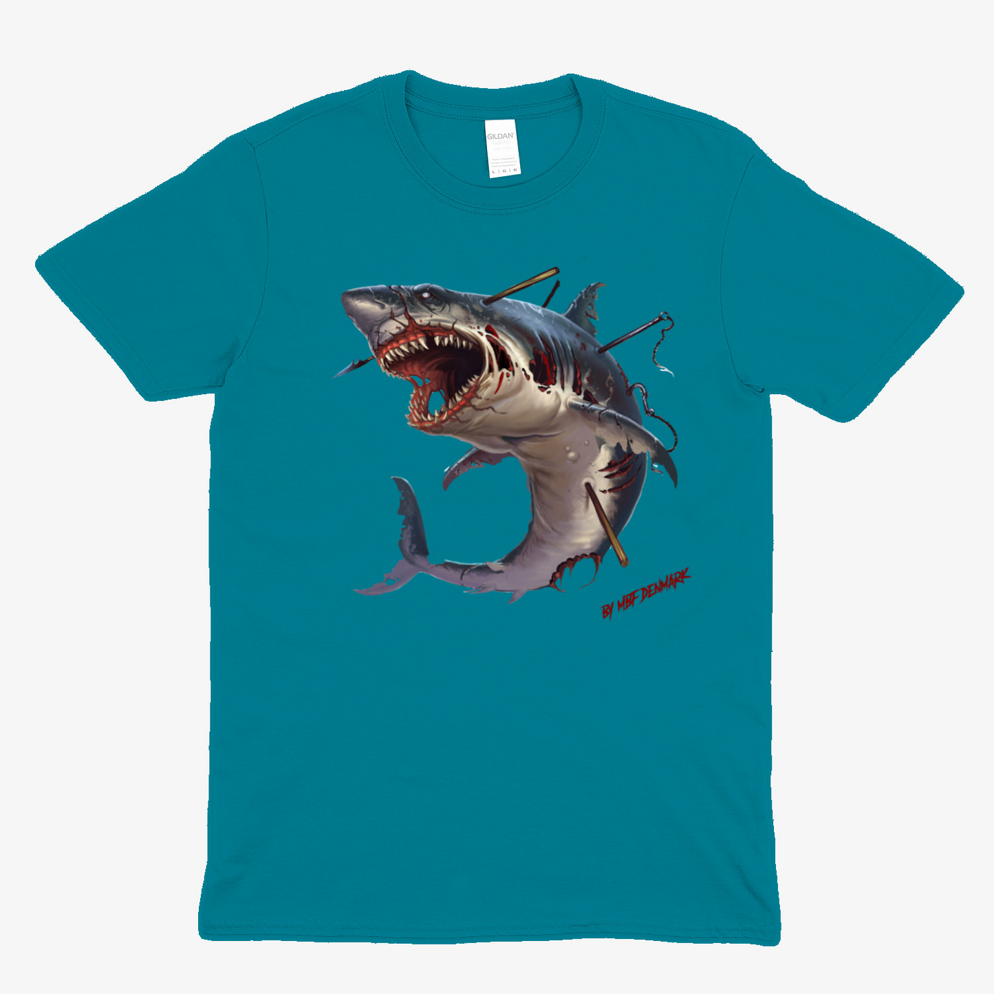 Zombie shark - Soft Unisex T-Shirt