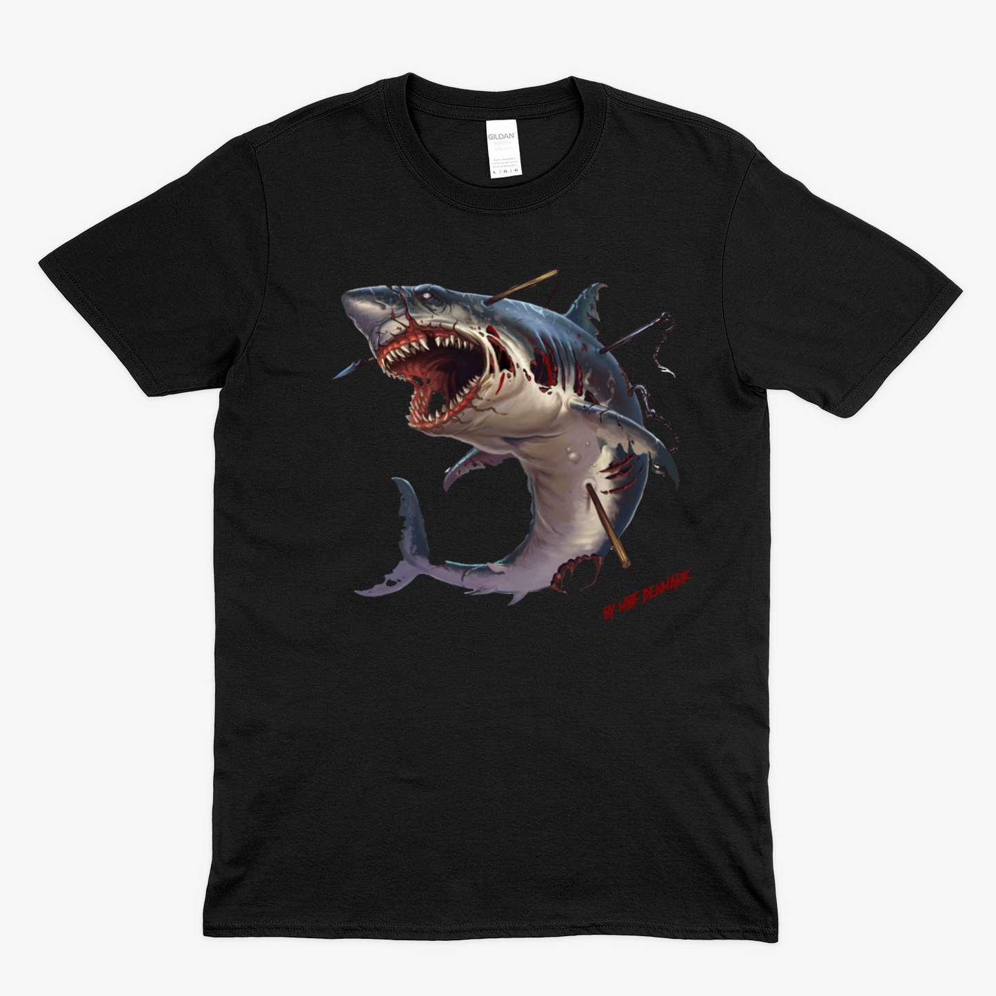 Zombie shark - Soft Unisex T-Shirt