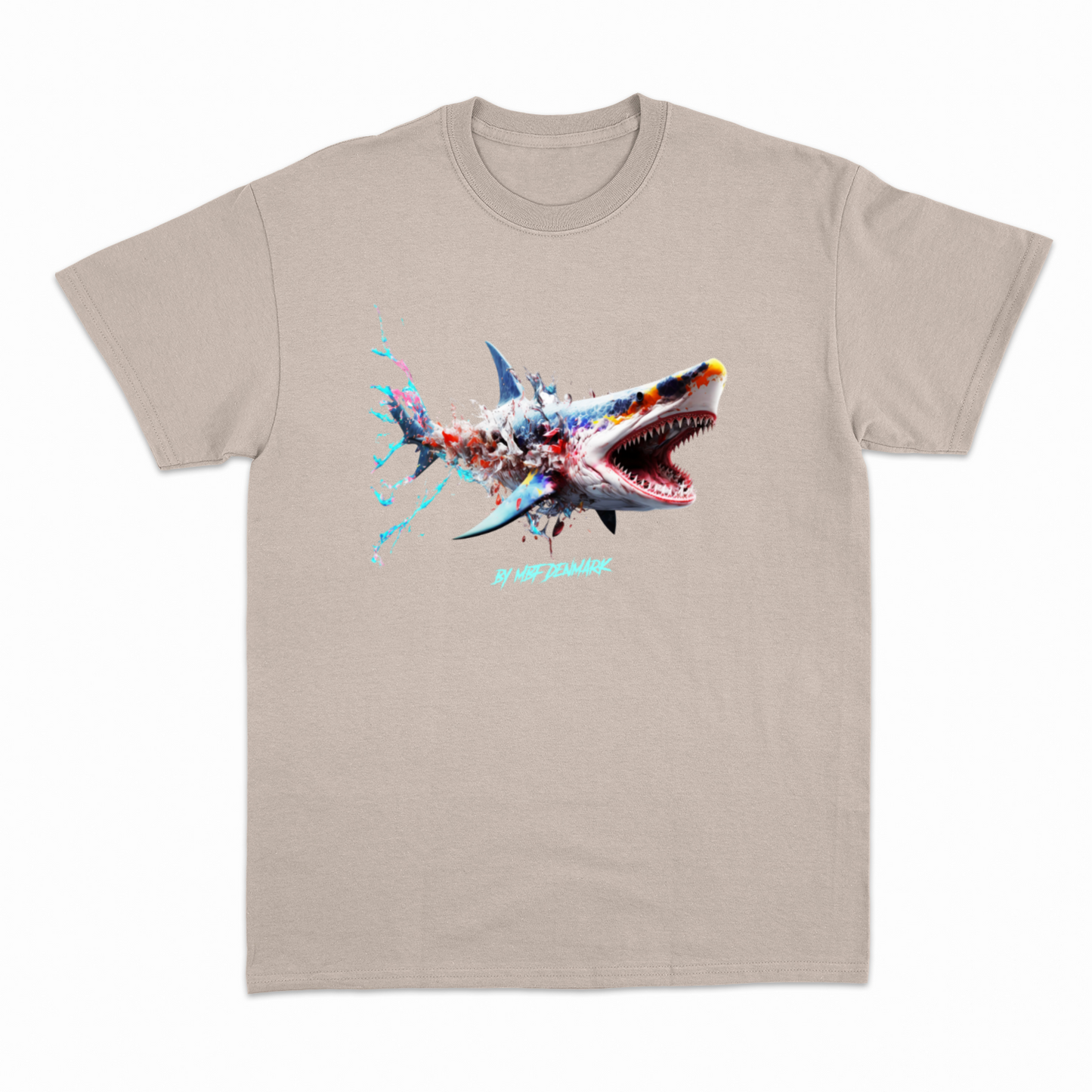 Color shark - Heavier fabric t-shirt