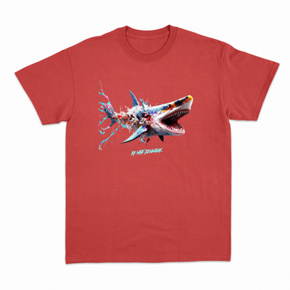 Color shark - Heavier fabric t-shirt