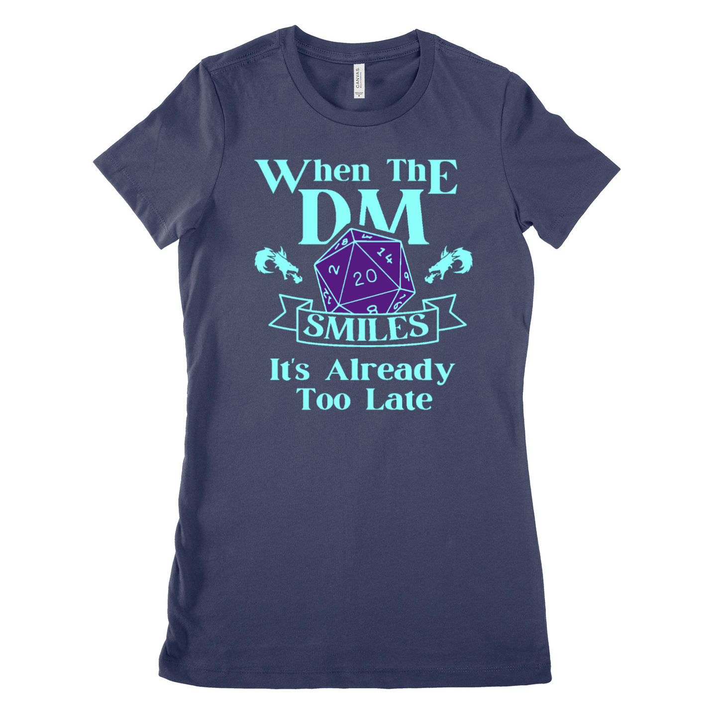 When the DM smiles its already too late (1) - Woman regular fit