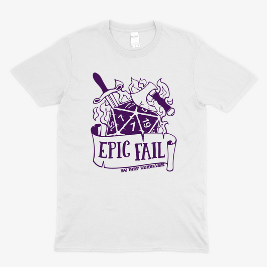 DND Epic fail 1 -  Soft Unisex T-Shirt