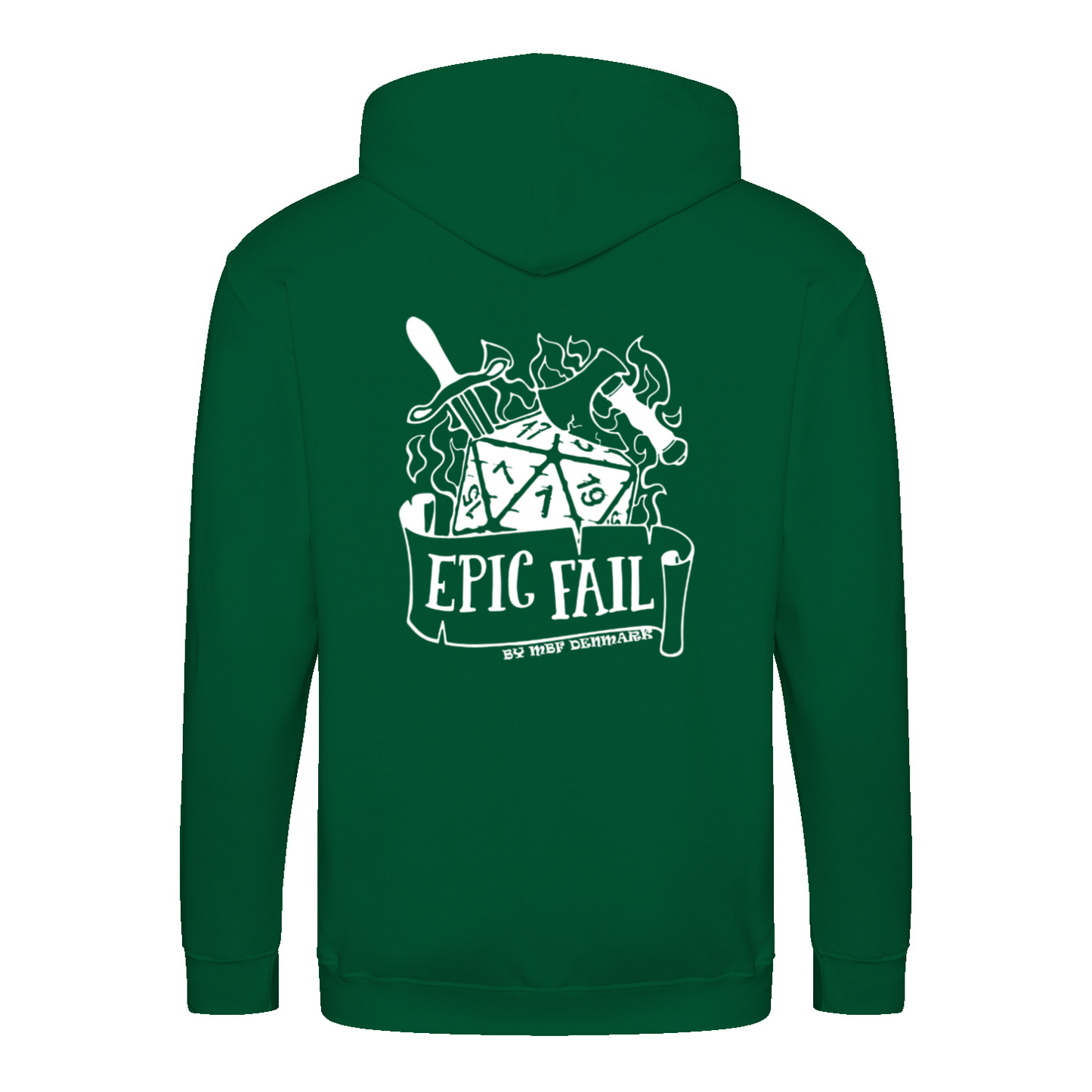 DND Epic fail 2 - Zip-Hoodie