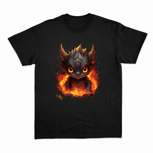 FIRE DRAGON 1 - Heavier fabric t-shirt