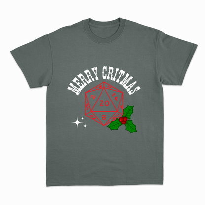 Merry Critmas / R  - Heavier fabric t-shirt