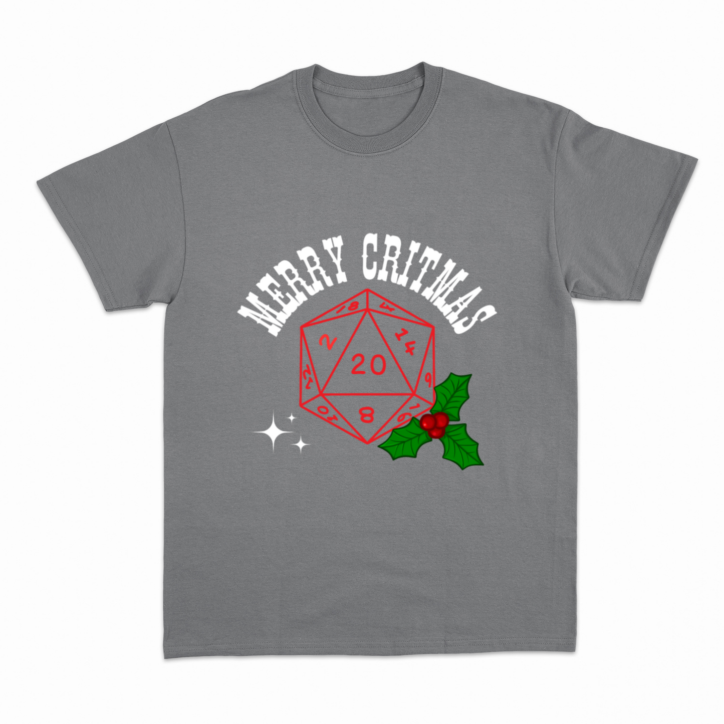 Merry Critmas / R  - Heavier fabric t-shirt