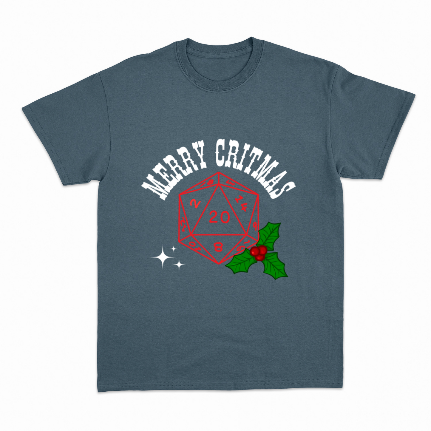 Merry Critmas / R  - Heavier fabric t-shirt