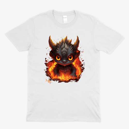 FIRE DRAGON 1 -  Soft Unisex T-Shirt