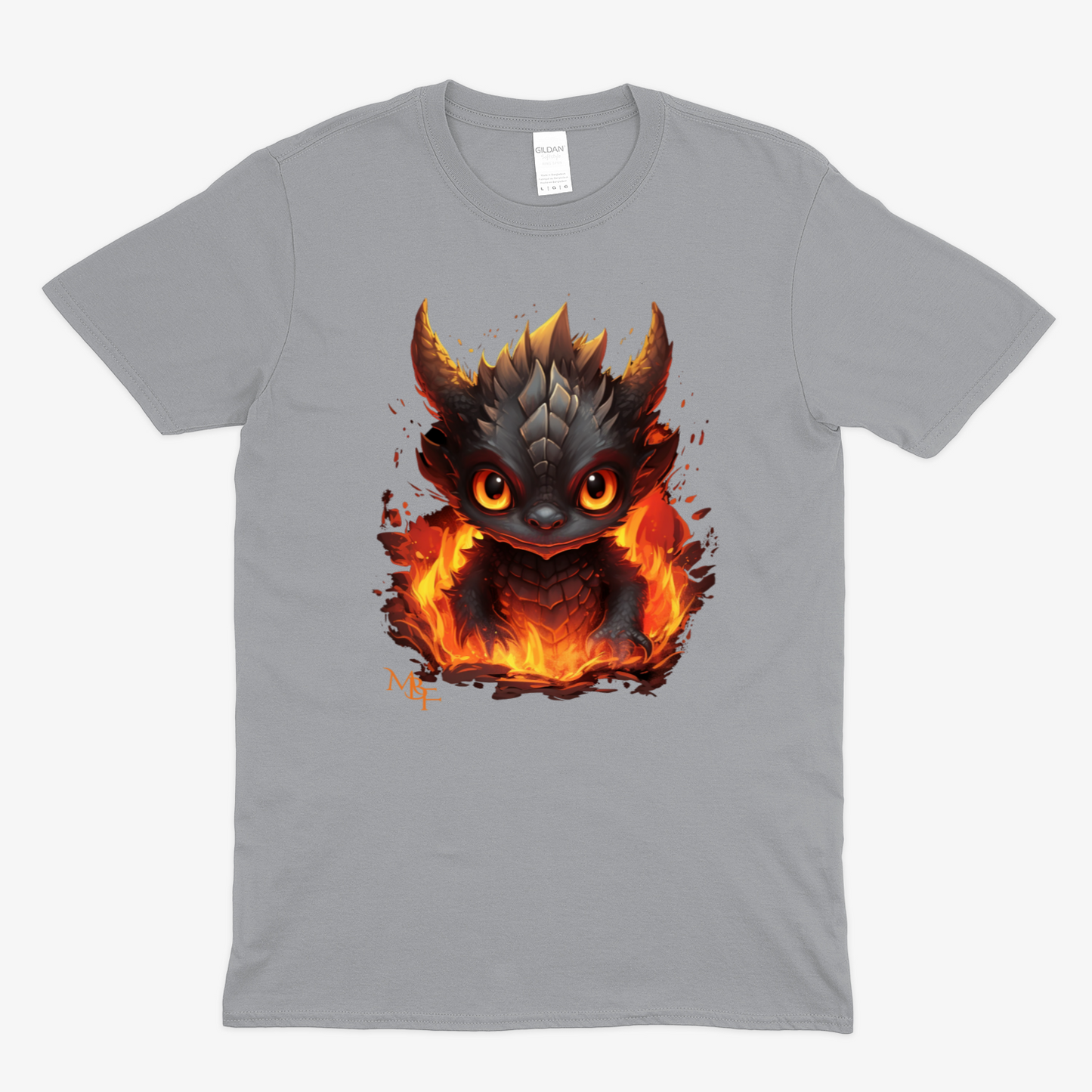 FIRE DRAGON 1 -  Soft Unisex T-Shirt