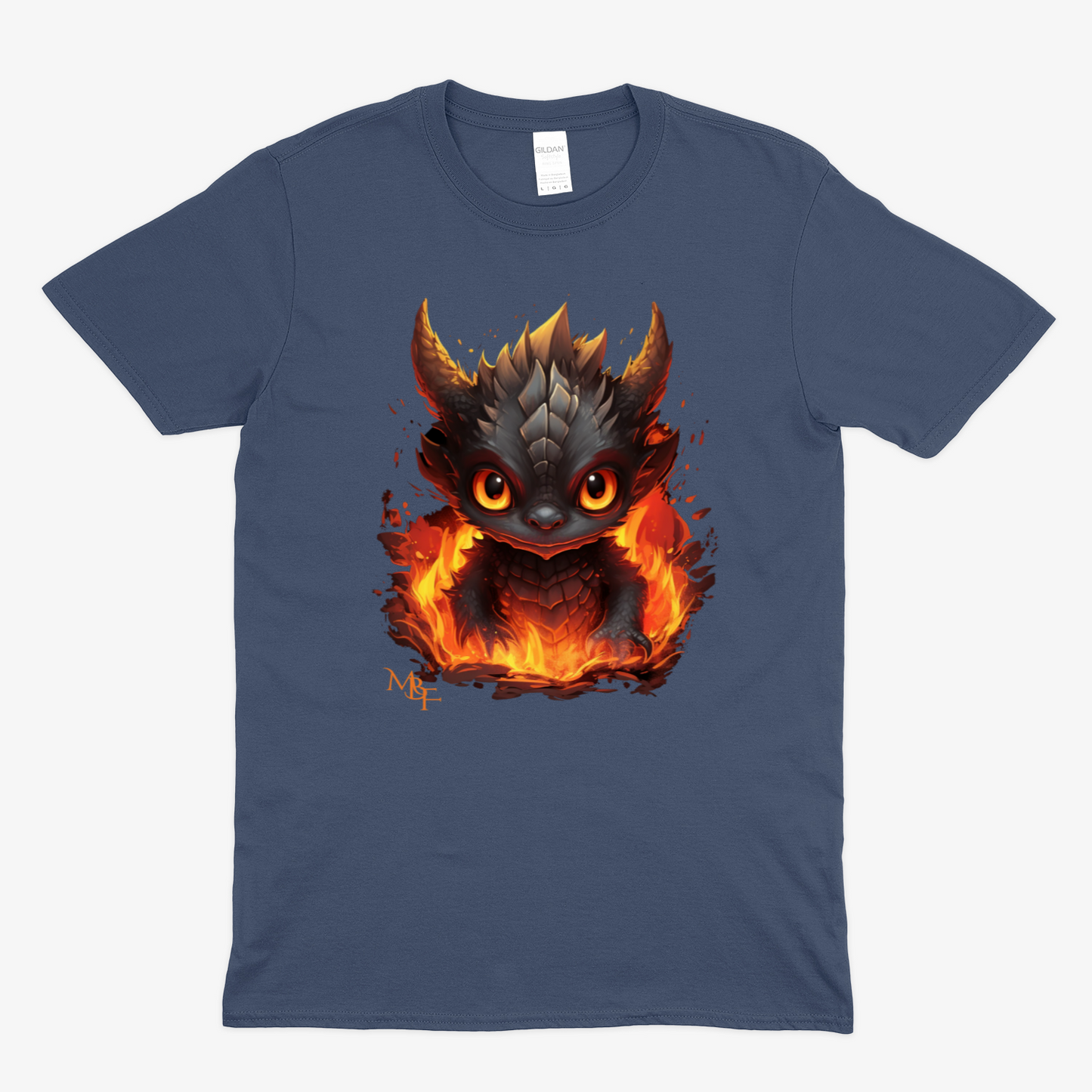 FIRE DRAGON 1 -  Soft Unisex T-Shirt