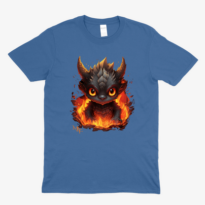 FIRE DRAGON 1 -  Soft Unisex T-Shirt