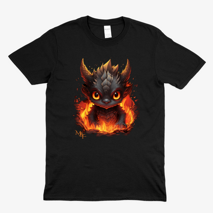 FIRE DRAGON 1 -  Soft Unisex T-Shirt