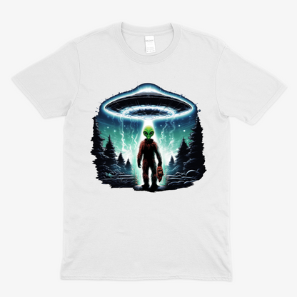 BIGFOOT UNDERCOVER ALIEN -  Soft Unisex T-Shirt