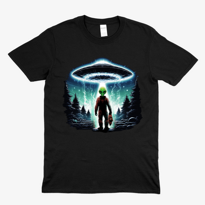 BIGFOOT UNDERCOVER ALIEN -  Soft Unisex T-Shirt