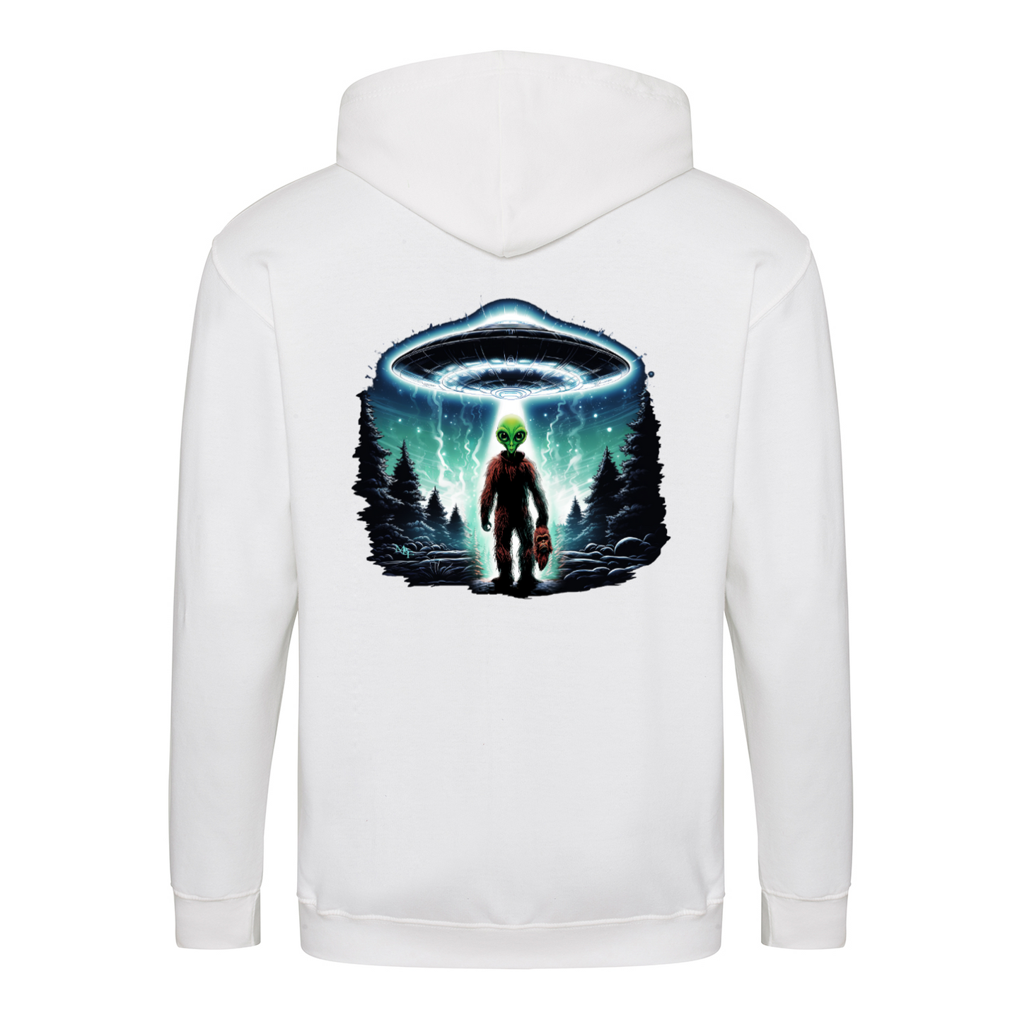 BIGFOOT UNDERCOVER ALIEN - Zip-Hoodie