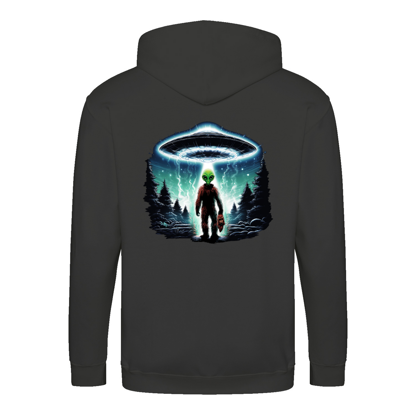 BIGFOOT UNDERCOVER ALIEN - Zip-Hoodie