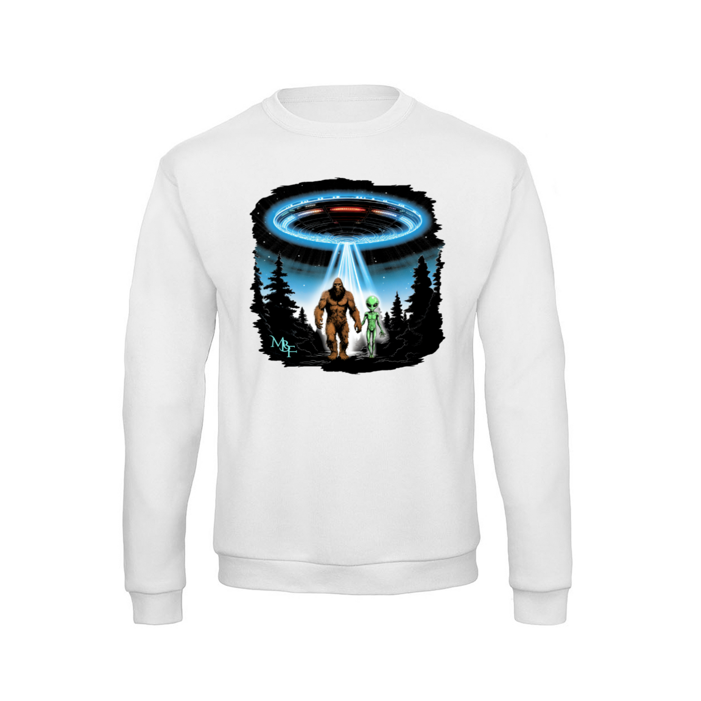 BIGFOOT AND ALIEN - Sweatshirt