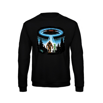 BIGFOOT AND ALIEN - Sweatshirt