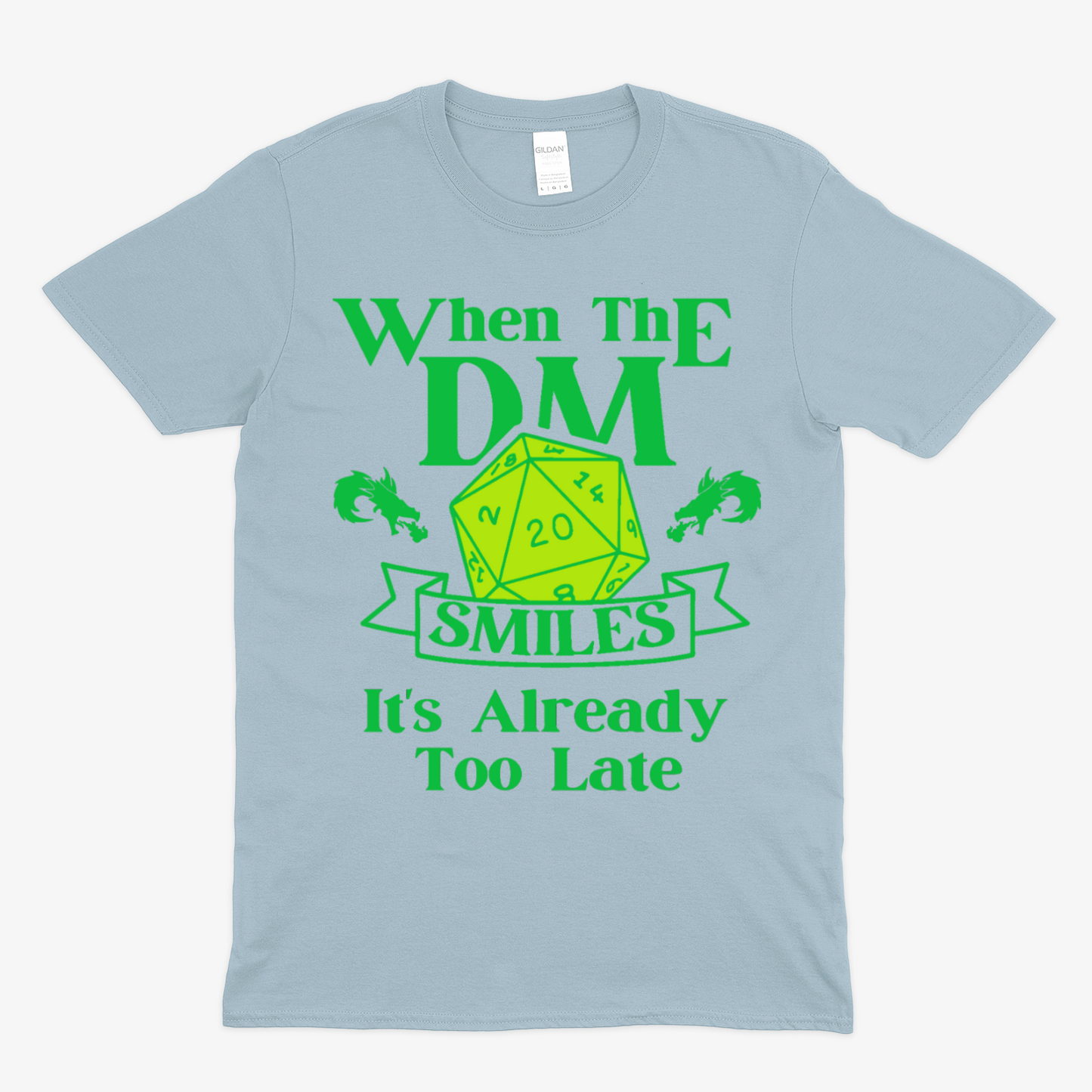 WHEN THE DM SMILES ITS ALREADY TOO LATE (3) -  Soft Unisex T-Shirt