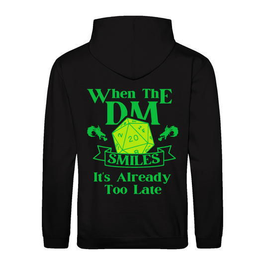 WHEN THE DM SMILES ITS ALREADY TOO LATE (3) - Hoodie unisex regular fit