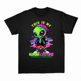 Human Costume T-shirt – Sjov statement T-shirt – produktbillede 15