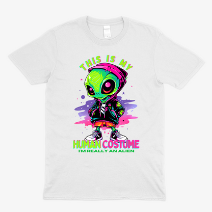 Human costume  -  Soft Unisex T-Shirt