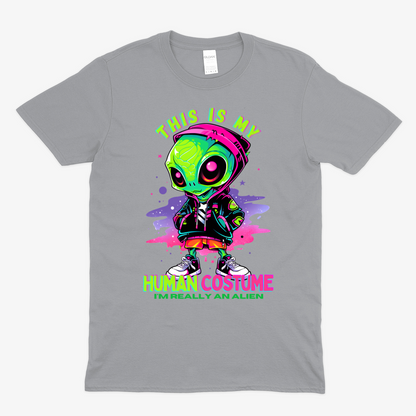 Human costume  -  Soft Unisex T-Shirt