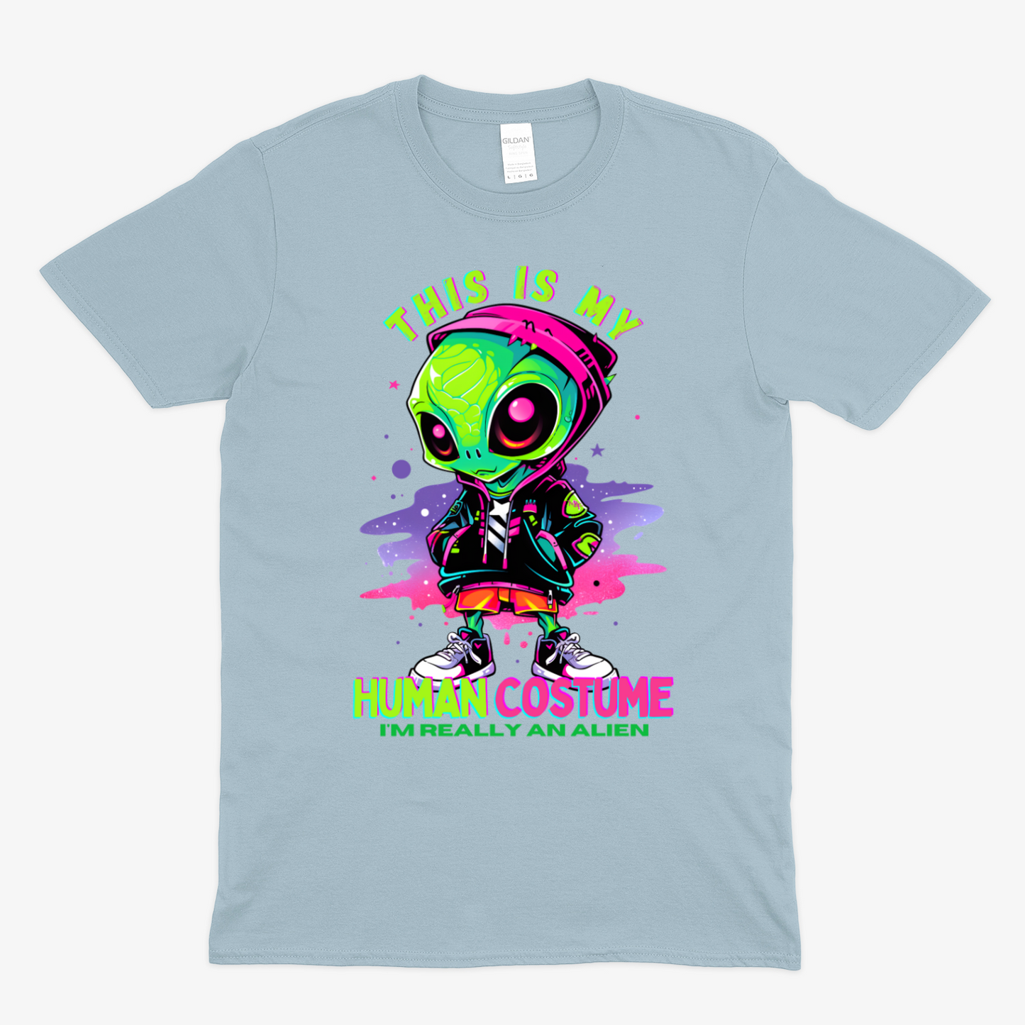 Human costume  -  Soft Unisex T-Shirt