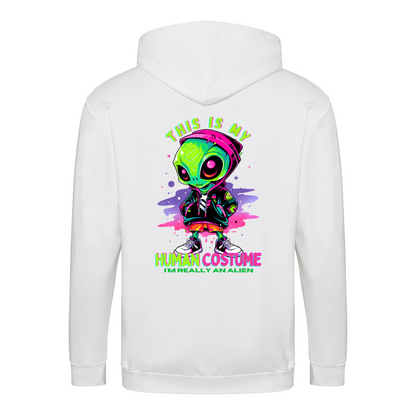 Human costume - Zip-Hoodie