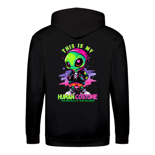 Human costume - Zip-Hoodie