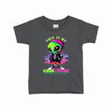 Human Costume T-shirt til børn – Sjovt statement design – produktbillede 13