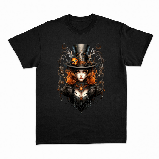 STEAMPUNK WOMAN - Heavier fabric t-shirt