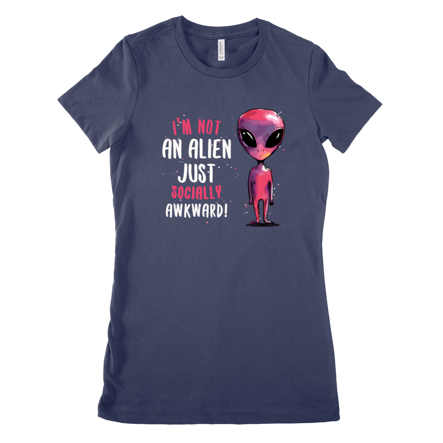 SOCIALLY AWKWARD/ALIEN - Woman regular fit