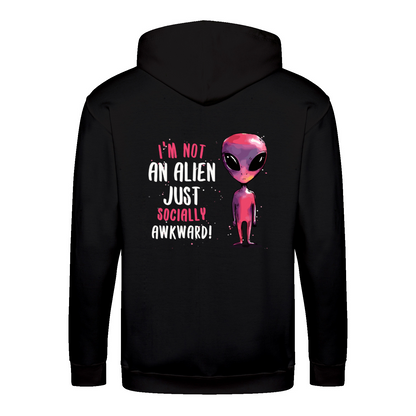 SOCIALLY AWKWARD/ALIEN - Zip-Hoodie