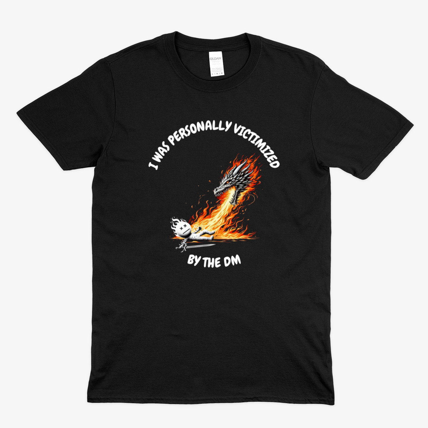 VICTIMIZED BY DM -  Soft Unisex T-Shirt