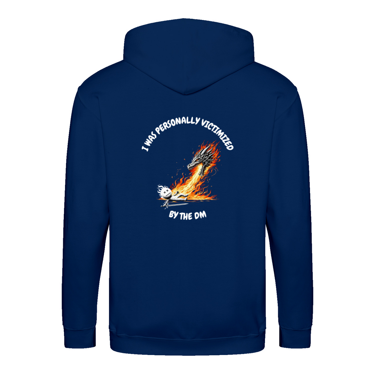 Victimized By DM zip hoodie – Rollespil