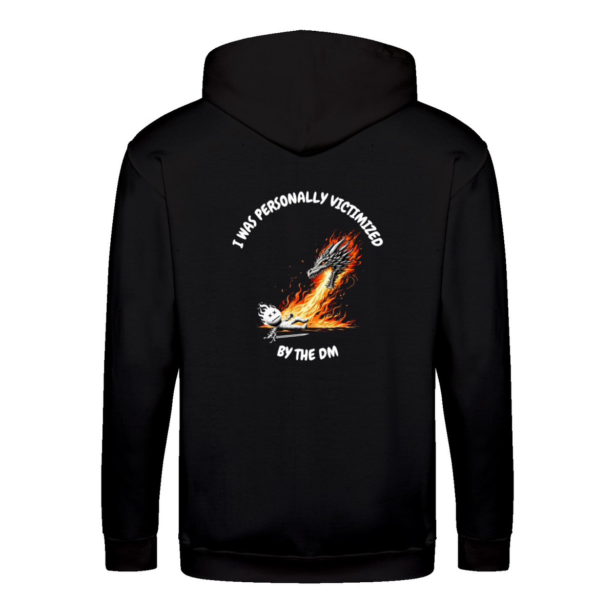 Victimized By DM zip hoodie – Rollespil – produktbillede 3